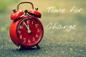 time for change